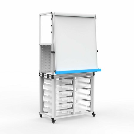 Luxor Modular Teacher Easel with Storage MBSRWSTN